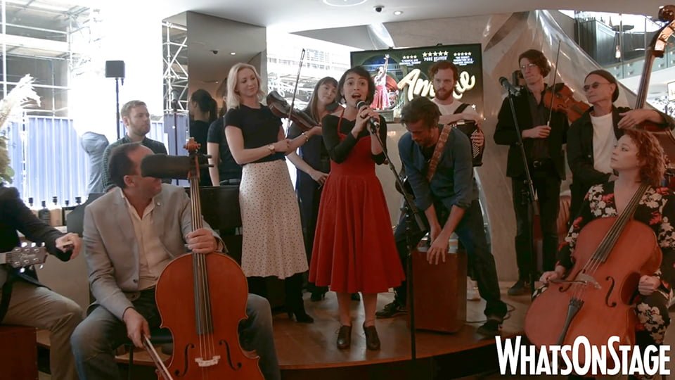 Amelie the Musical UK Cast Perform a Medley at the other Palace